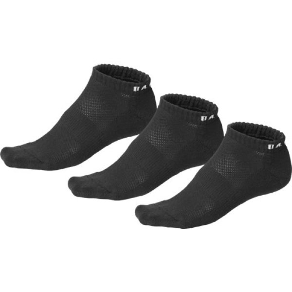 画像2: オークリー OAKLEY ソックス 3P NO SHOW SOCK 93251jp 01K Jet Black ブラック 3足セット アンクル丈 (2)