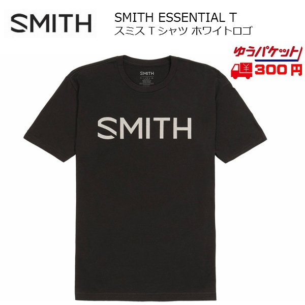 画像1: スミス Tシャツ SMITH ESSENTIAL T BLACK WHITE (1)