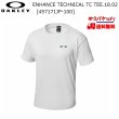 画像1: オークリー Tシャツ ホワイト OAKLEY ENHANCE TECHNICAL TC TEE.18.02 (1)