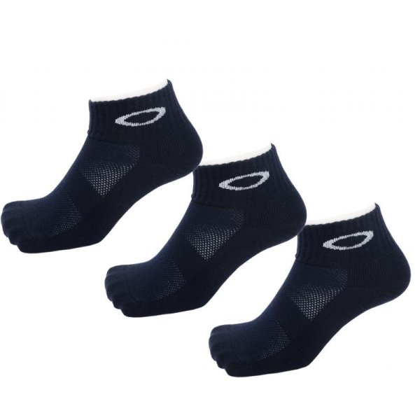 画像3: オークリー OAKLEY ソックス 3P SOCK 93238jp 60B Navy ネイビー 3足セット (3)