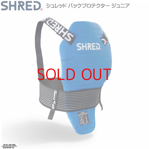 画像1: シュレッド ジュニア用 バックプロテクター SHRED FLEXI BACK PROTECTOR MINI (1)