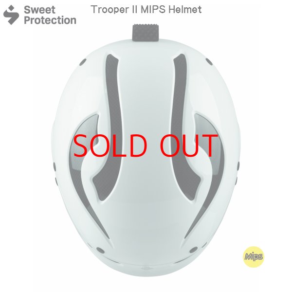 画像4: スウィートプロテクション スキー ヘルメット トゥルーパー II MIPS ホワイト Sweet Protection Trooper II MIPS Helmet (4)