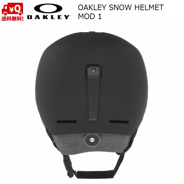 画像4: オークリー スノー ヘルメット アジアンフィット ブラック OAKLEY MOD1 ASIA FIT 02E BLACKOUT  (4)