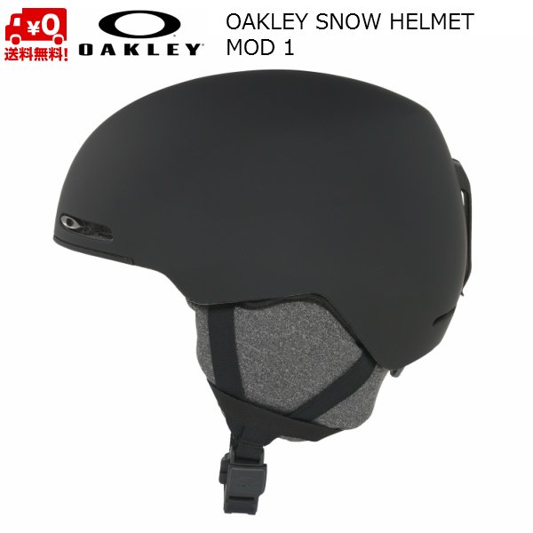 画像1: オークリー スノー ヘルメット アジアンフィット ブラック OAKLEY MOD1 ASIA FIT 02E BLACKOUT  (1)
