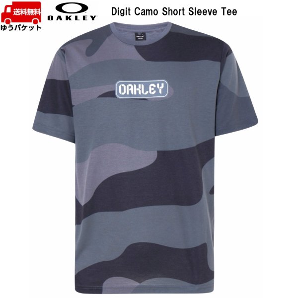 画像1: オークリー Tシャツ カモ グレー OAKLEY Digit Camo Short Sleeve Tee Gray Camouflage (1)