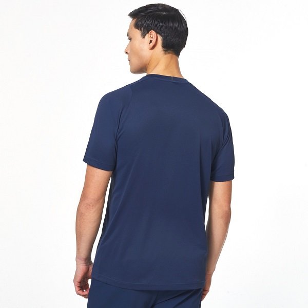 画像2: オークリー Tシャツ ネイビー OAKLEY ENHANCE SS CREW 10.0 BLACK IRIS (2)