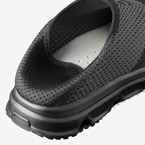 画像3: サロモン リラックス モック スリッポン リカバリー シューズ ブラック SALOMON RX MOC 6.0 Black/Black/Alloy REELAX MOC 6.0 L47111500 (3)