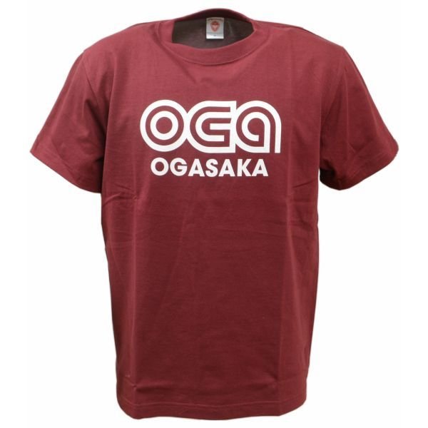 画像1: オガサカ ダブルステッチ Ｔシャツ 5.6オンス Sサイズ バーガンディー OGASAKA  (1)