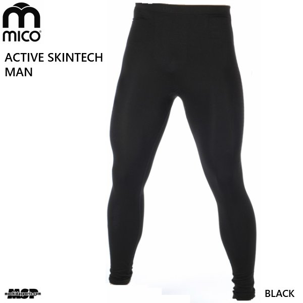 画像3: ミコ アンダーウエアセット ブラック  超速乾  mico ACTIVE SKINTECH MAN IN1432  (3)