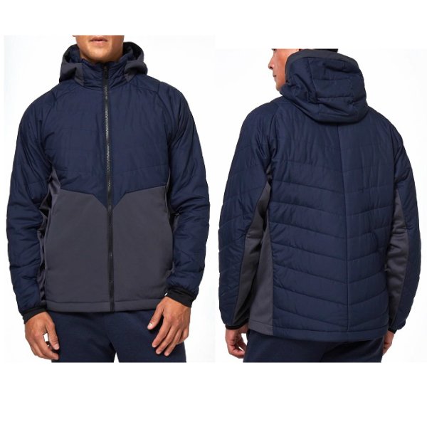 画像2: オークリー 中綿入 インシュレーション ジャケット OAKLEY  ENHANCE INSULATION HD JKT 10.7 Black Iris (2)