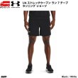 画像3: アンダーアーマー ランニングパンツ メンズ  ブラック  UA ストレッチウーブン ラン 7 テープ ショーツ MEN (3)