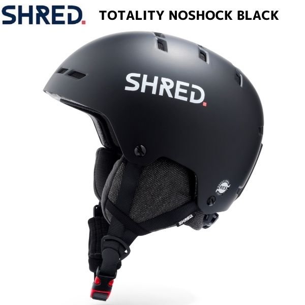 画像1: シュレッド ヘルメット トータリティー ノーショック ブラック SHRED TOTALITY NOSHOCK BLACK  (1)