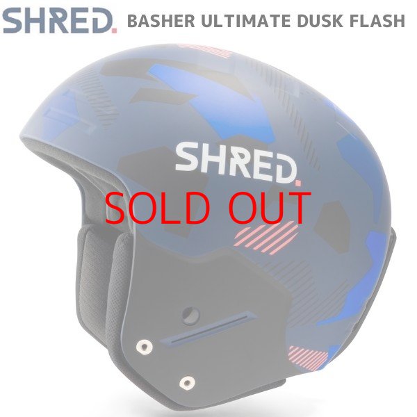 画像1: シュレッド レーシング ヘルメット バッシャー アルティメイト ダスクフラッシュ SHRED BASHER ULTIMATE DUSK FLASH  (1)