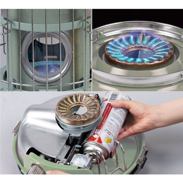 画像3: センゴク アラジン ポータブル ガスストーブ 限定色 ホワイト Sengoku Aladdin Portable Gas Stove SAGBF02AW (3)