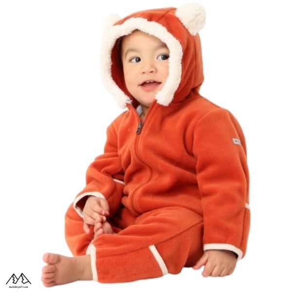 画像4: コロンビア フリース カバーオール ベビー 耳付き タイニーベアIIバンティング Columbia TINY BEAR II BUNTING  (4)