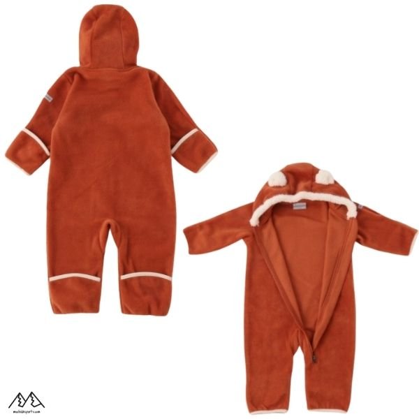 画像2: コロンビア フリース カバーオール ベビー 耳付き タイニーベアIIバンティング Columbia TINY BEAR II BUNTING  (2)