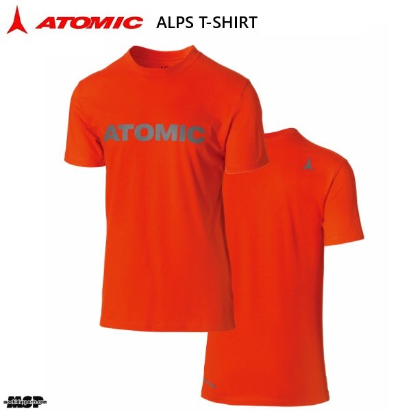 画像1: アトミック アルプス Tシャツ ブライト レッド ATOMIC ALPS T-SHIRT BRIGHT RED (1)