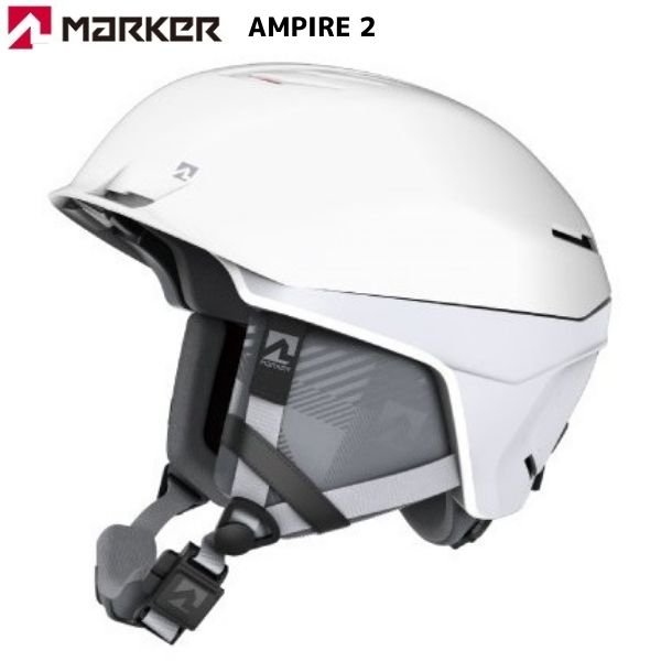 画像1: マーカー スキー ヘルメット アンパイヤ2 ホワイト MARKER AMPIRE2 W WHITE (1)