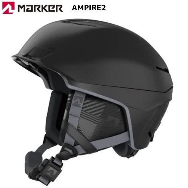 画像1: マーカー スキー ヘルメット アンパイヤ2 ブラック MARKER AMPIRE2 BLACK (1)