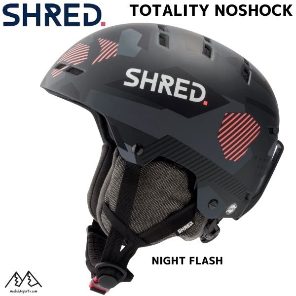 画像1: シュレッド ヘルメット トータリティー ノーショック ナイト フラッシュ SHRED TOTALITY NOSHOCK NIGHT FLASH  (1)