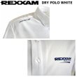 画像3: レクザム × オンヨネ ボタンダウン ポロシャツ ホワイト REXXAM ONYONE DRY UP PRO POLO-SHIRTS  WHITE REX-PS10 (3)