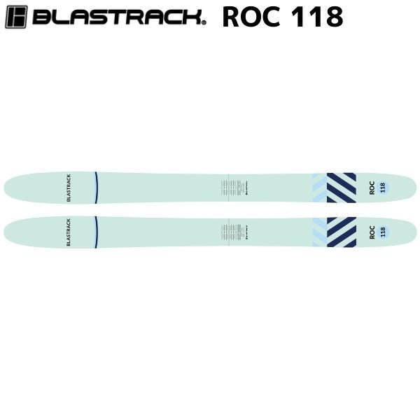 画像1: ご予約商品 ブラストラック スキー BLASTRACK ROC118 アールオーシー118 (1)