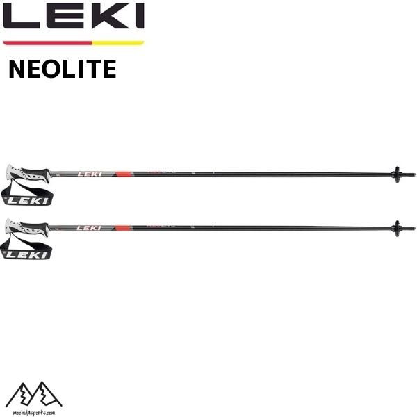 画像2: レキ ストック スキーポール ブラック レッド LEKI NEOLITE SKI POLE (2)