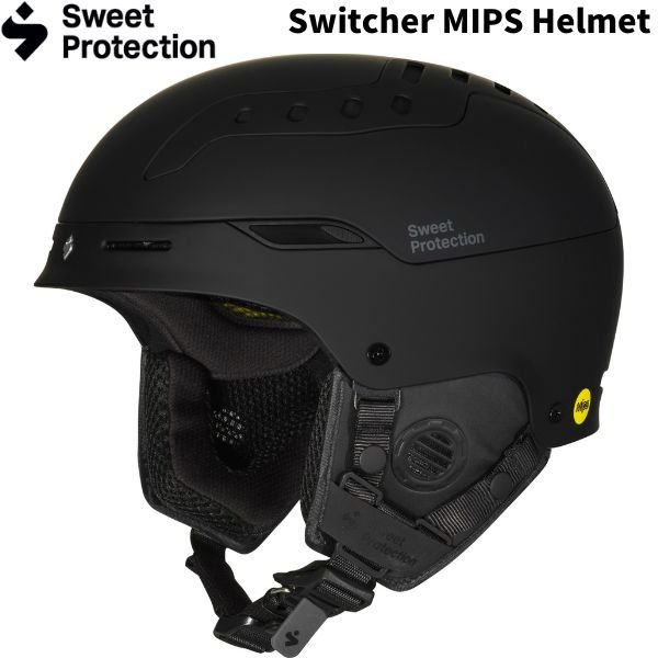 画像1: スウィートプロテクション スキー ヘルメット スウィッチャー MIPS ブラック Sweet Protection Switcher MIPS Helmet Dirt Black  (1)
