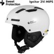 画像1: スウィートプロテクション スキー ヘルメット 軽量 イグナイター 2Vi MIPS ホワイト Sweet Protection Igniter 2Vi MIPS Gloss White  (1)