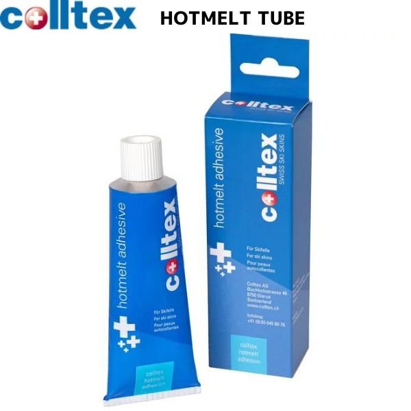 画像1: colltex コールテックス ホットメルトチューブ グルーチューブ HOTMELT TUBE チューブ入り粘着剤 スキーシール クライミングスキン ADHESIVE HOTMELT TUBE 81101 (1)