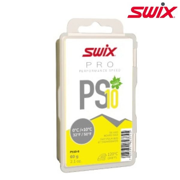 画像1: スウィックス PS10 ベースワックス イエロー SWIX PRO Performance Speed PS10 60g  (1)