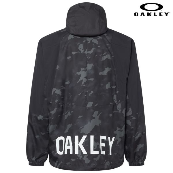 画像2: オークリー ウィンド メッシュジャケットブラックプリント OAKLEY ENHANCE WIND MESH JACKET12.7 BLACK  PRINT (2)