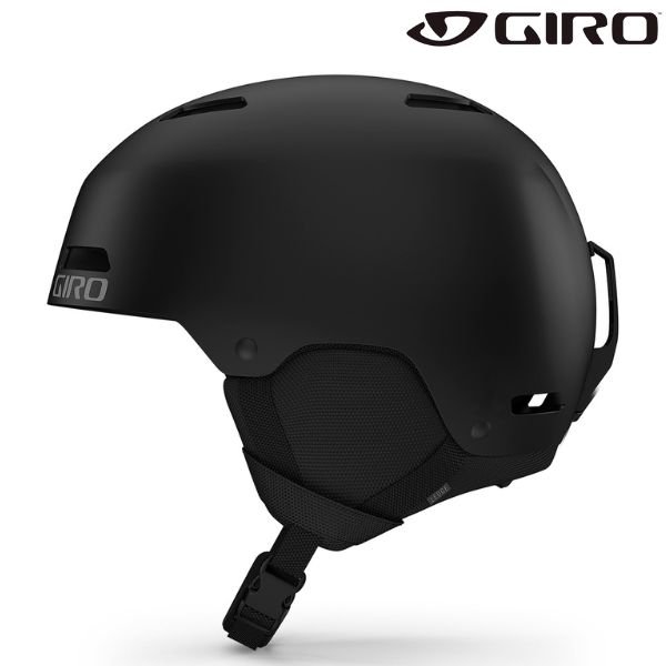 画像1: ジロ ジュニア スキー ヘルメット レッジ エフエス ブラック GIRO LEDGE FS Matte Black  (1)