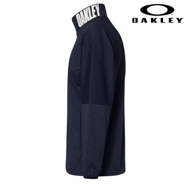 画像4: オークリー トレーニング ウェア 上下セット ネイビー OAKLEY Enhance Tech Jersey Jacket & Pants 13.0 Blue Indigo (4)