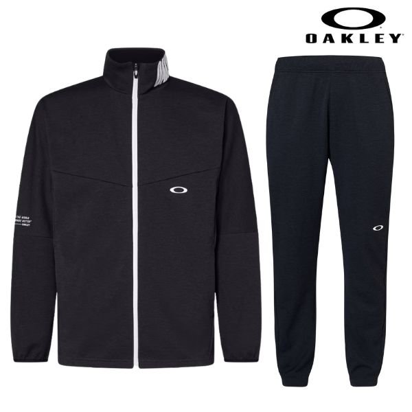 画像1: オークリー トレーニング ウェア 上下セット ダークデニム OAKLEY Enhance Tech Jersey Jacket & Pants 13.0 Dark Denim (1)