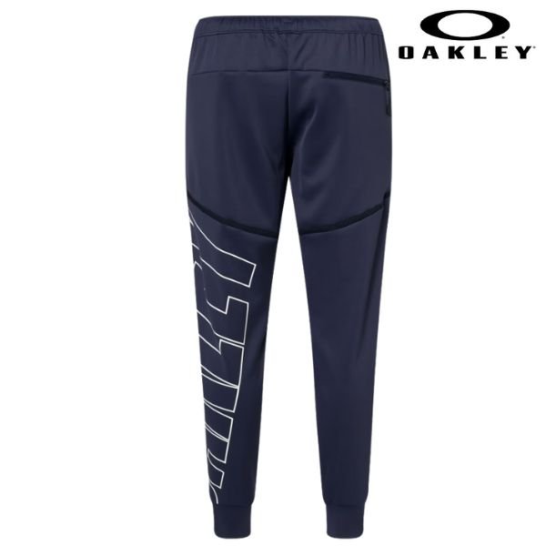画像6: オークリー トレーニング ウェア 上下セット ネイビー OAKLEY Enhance 3Rdg Synchronism Jkt ＆ Pt 6.0 Foggy Blue (6)