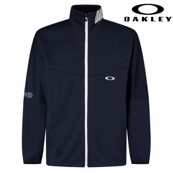 画像1: オークリー トレーニング ウェア ジャケット ネイビー OAKLEY Enhance Tech Jersey Jacket 13.0 Blue Indigo (1)