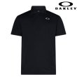 画像1: オークリー ポロシャツ ブラック OAKLEY Enhance SS Polo Essential 13.0 Blackout (1)