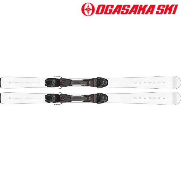 画像1: オガサカ スキー OGASAKA UNITY FS3 WHITE U-FS3/WT MARKER FDT TP10 ビンディングセット (1)