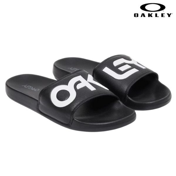 画像1: オークリー スポーツ サンダル スライド つっかけ ブラック Oakley B1B Slide 2.0 (1)