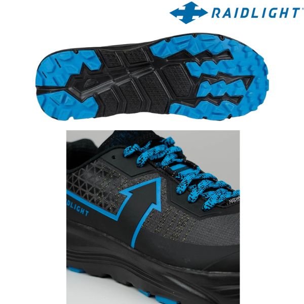 画像2: レイドライト トレイルランニング シューズ RAIDLIGHT ULTRA 3.0 SHOES ウルトラ 3.0 BLACK/BLUE (2)