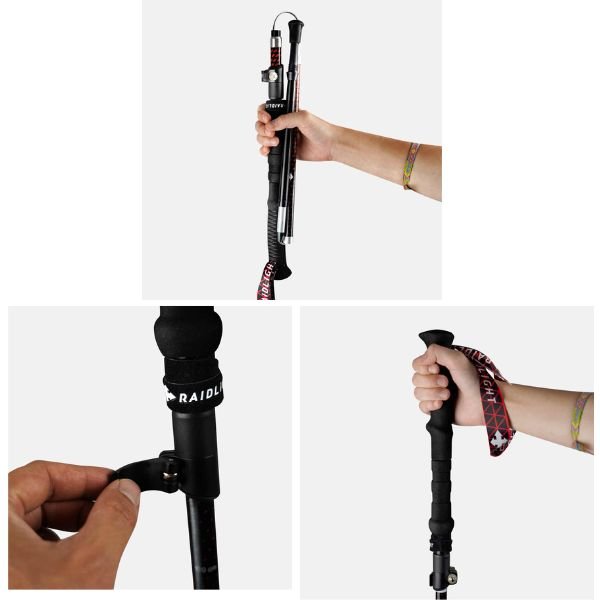 画像3: レイドライト トレランポール RAIDLIGHT HYBRID CARBON TRAIL トレイルランニング トレッキング (3)