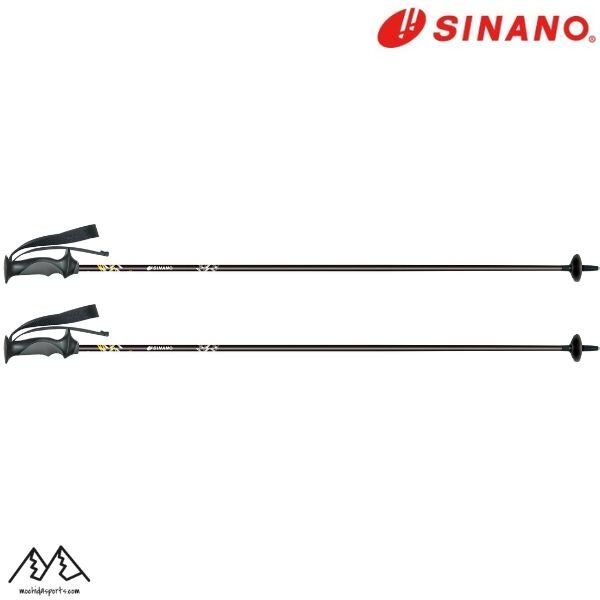 画像2: シナノ ストック スキーポール  ザ フリート ブラック SINANO THE FLEET BK (2)