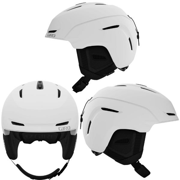 画像2: ジロ スキー ヘルメット アジアンフィット ネオ マット ホワイト GIRO NEO Matte White (2)