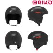 画像1: ブリコ レーシング ヘルメット シャイニーブラック BRIKO VULCANO 2.0 FIS 6.8 A03 (1)
