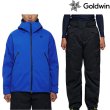 画像1: ゴールドウイン スキーウエア Goldwin G-Solid Color Jacket G13301 LP G-Solid Color Cargo Wide Pants G33357 BK ラピスラズリ ブラック (1)