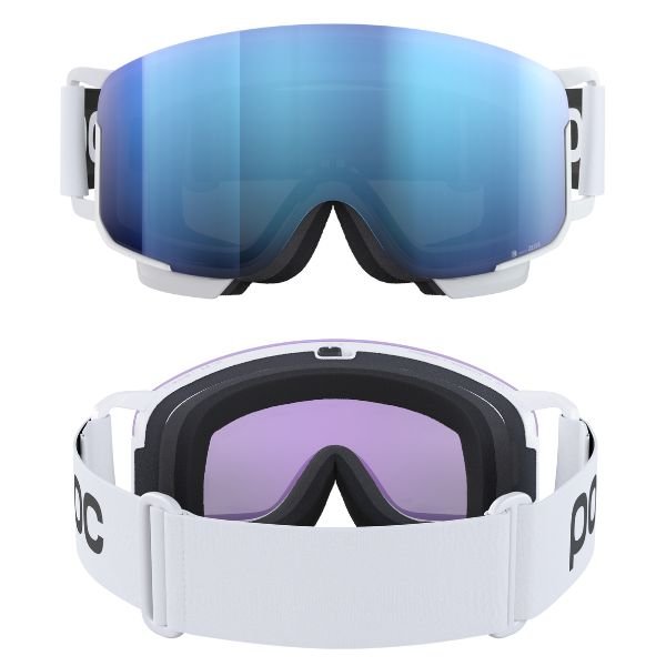 画像2: ポック スキーゴーグル ネクサル クラリティ ホワイト POC Nexal Clarity Hydrogen White Partly Sunny Blue (2)