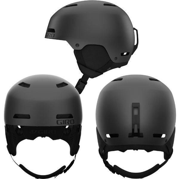 画像2: ジロ スキー ヘルメット レッジ エフエス マット グラファイト GIRO LEDGE FS Matte Graphite (2)