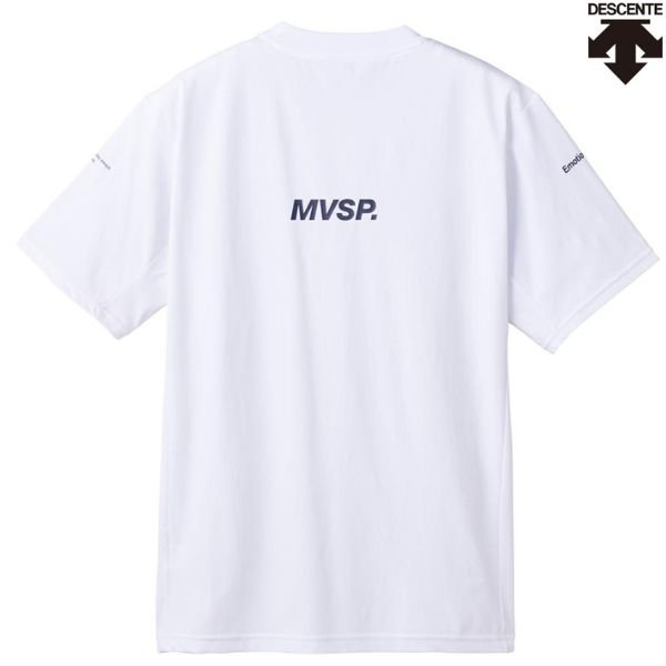 画像2: デサント ムーブスポーツ クール Tシャツ ホワイト 吸汗速乾 ストレッチ UVカット サンスクリーン 接触涼感 DESCENTE MOVE SPORT S.F.TECH CL S/S WH (2)