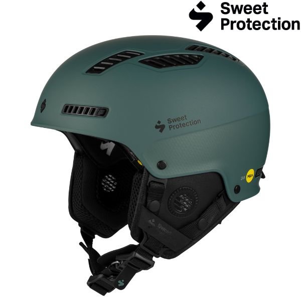 画像1: スウィートプロテクション スキー ヘルメット 軽量 イグナイター 2Vi MIPS グリーン Sweet Protection Igniter 2Vi MIPS Matte Sea Metallic (1)